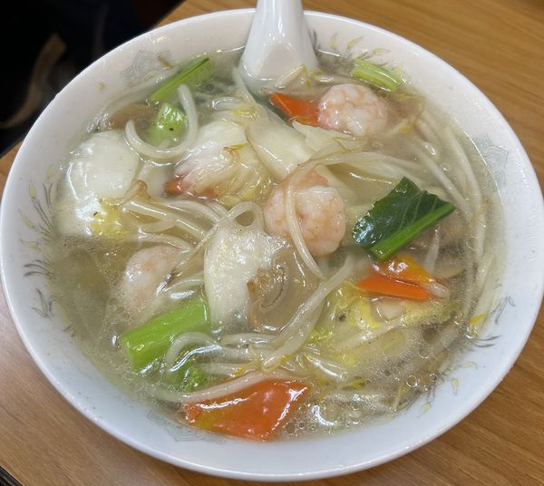 「蛯仁麺850円」@興隆菜館の写真