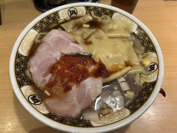 「すごい煮干しラーメン」@すごい煮干ラーメン凪 新宿ゴールデン街店 別館の写真