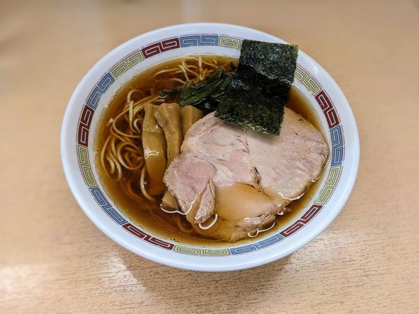 「濃口煮干鰮らーめん」@煮干鰮らーめん 圓の写真