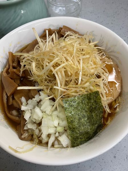 「ネギメンマチャーシューミックスソバ」@丸幸の写真