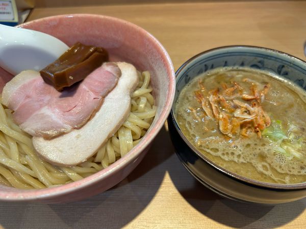 「【期間限定】海老つけ麺900円」@らぁ麺 ふじ田 水戸本店の写真