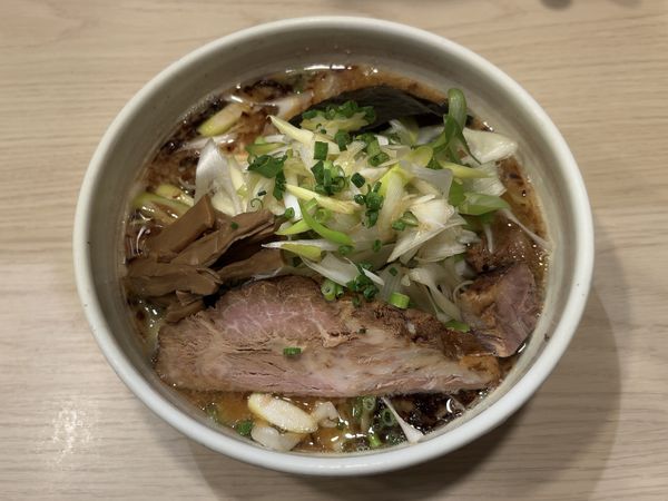 「味噌葱らーめん（並）」@らーめん はな火屋の写真