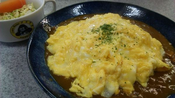 「オムチーズカレー 830円」@カレーハウス ゴリラ亭の写真