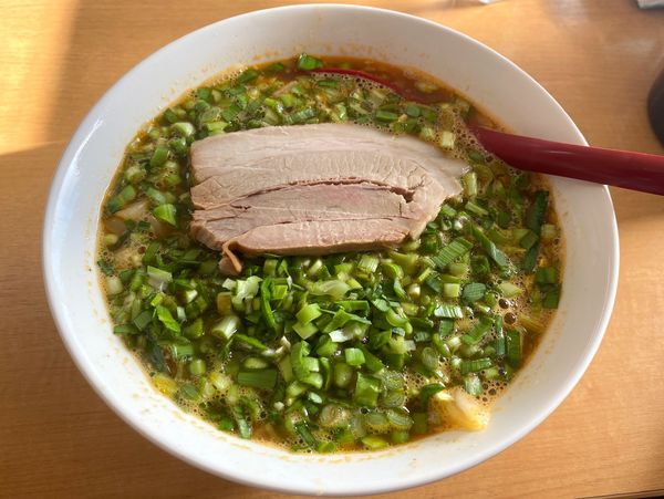 「スタミナラーメンGREEN 880円」@麺屋 大円の写真