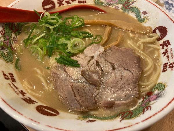 「こってりラーメンセット+こってり唐揚げ+餃子」@天下一品 水道橋店の写真
