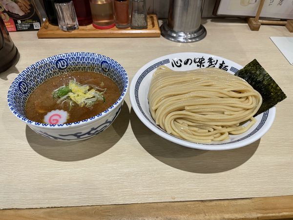 「濃厚豚骨魚介つけ麺」@心の味製麺 平井店の写真
