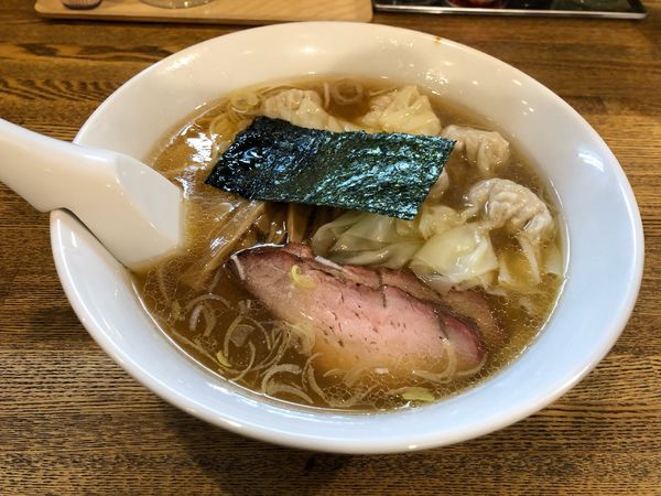 「ワンタンメン」@支那ソバ おさだの写真