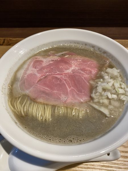 「煮干そば＋あさりバターの和え玉」@NIBOSHIMANIAの写真