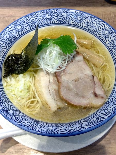 「中華そば（塩）800円」@鶏そば みなもの写真