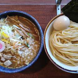 野菜もりそば＋味玉