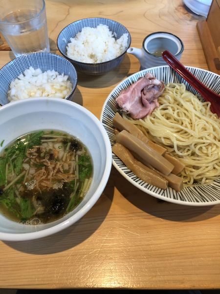 「塩つけ麺」@焼きあご塩らー麺  たかはし 歌舞伎町店の写真