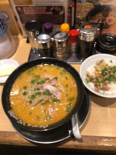 「黄金の味噌ラーメン」@らあめん花月嵐 新大久保店の写真