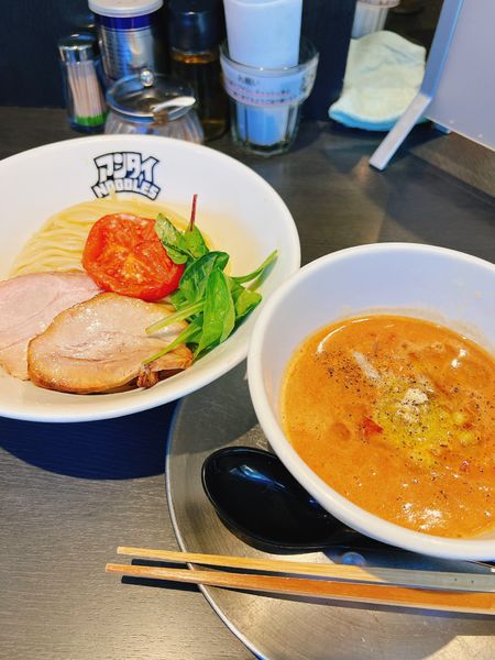 「トリュフトマトつけ麺」@つけ麺 中華そば アンタイNOODLESの写真