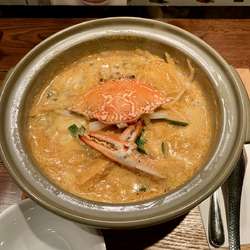 【期間限定の研究麺】渡り蟹の鍋焼き味噌らーめん