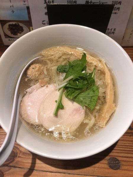 「淡麗鶏そば」@鶏そば みた葉の写真