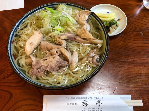 「肉中華」@そば処 吉亭の写真