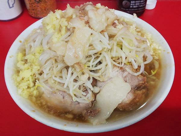 「小ラーメン　全マシ　750円」@ラーメン二郎 大宮公園駅前店の写真