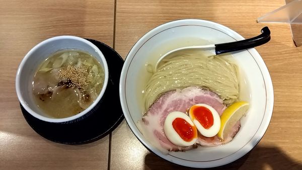 「三大昆布水つけ麺」@麺 鍾馗の写真