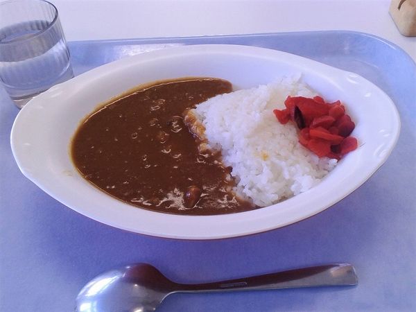 「カレーライス(600円)」@江東運転免許試験場 食堂の写真