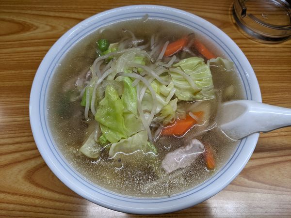 「タンメン：550円」@長門の写真