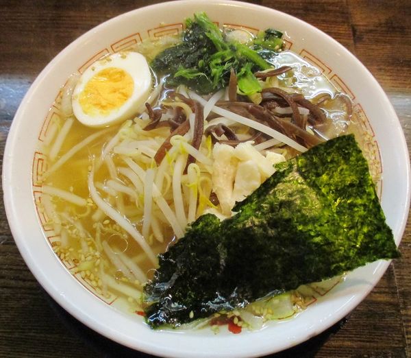 「塩らーめん　580円」@中華そば 光来の写真