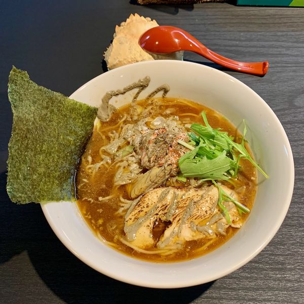 蟹醤油らあめん