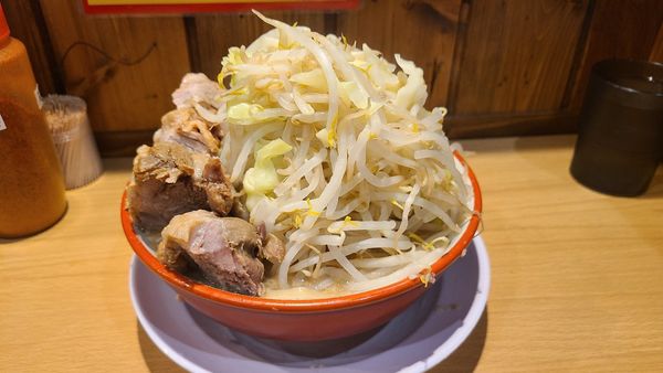 「並豚ラーメン」@豚と脂。の写真