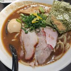 特製濃厚豚骨魚介蕎麦＋大盛り