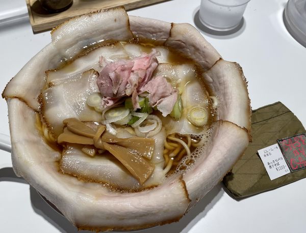 「あっさりバラ煮干そば」@中華そば ひらこ屋 東京ラーメンストリート店の写真