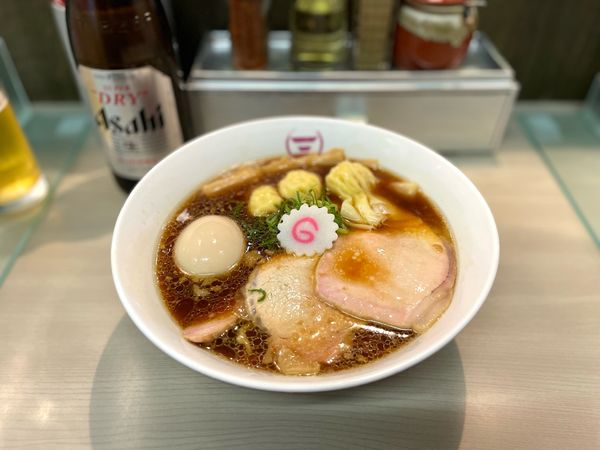 「特中華そば¥1100」@横浜中華そば 維新商店の写真