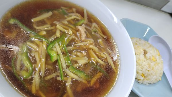 「ルースーラーメンセット」@味の中華 味の兆楽の写真