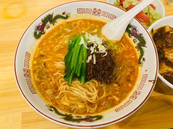 「担々麺セット」@大衆中華ちんまやの写真