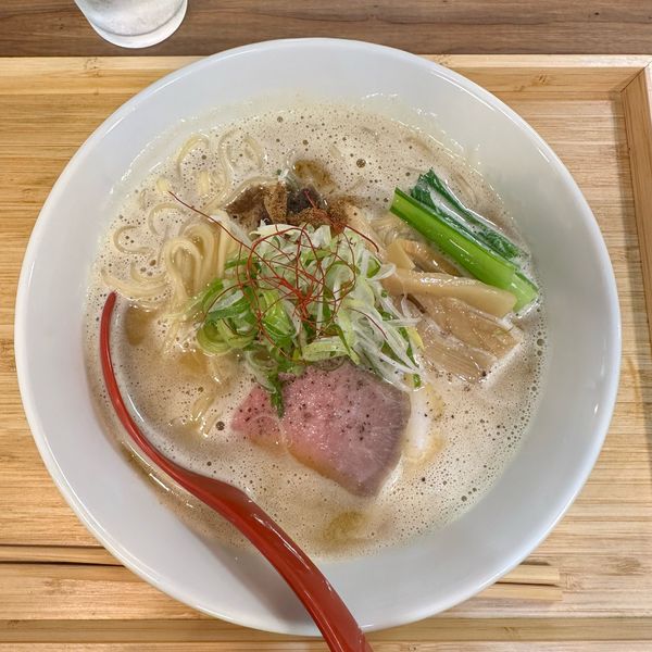 「塩の鶏白湯」@中華そば 親孝行の写真