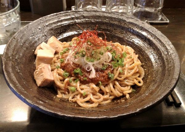 「麻婆まぜそば(1050円)」@らぁ麺 やまぐち 辣式の写真