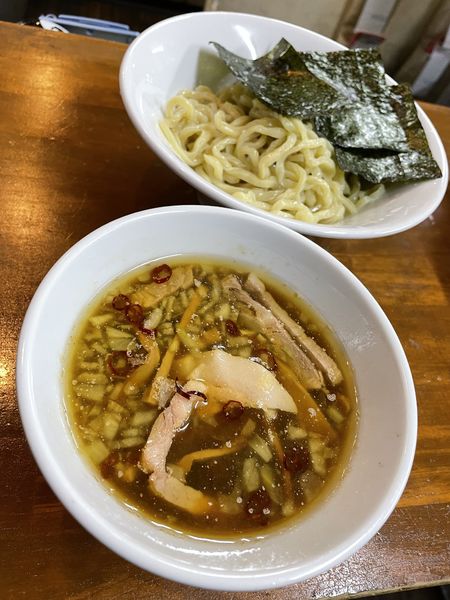 「煮干つけ麺」@自家製手打ちラー麺 Do-jinの写真