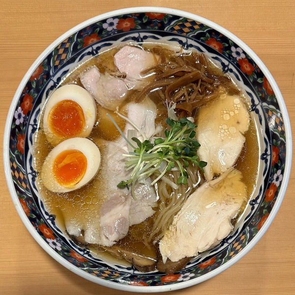 「特製中華そば」@中華そば 暁雲 参宮橋店の写真