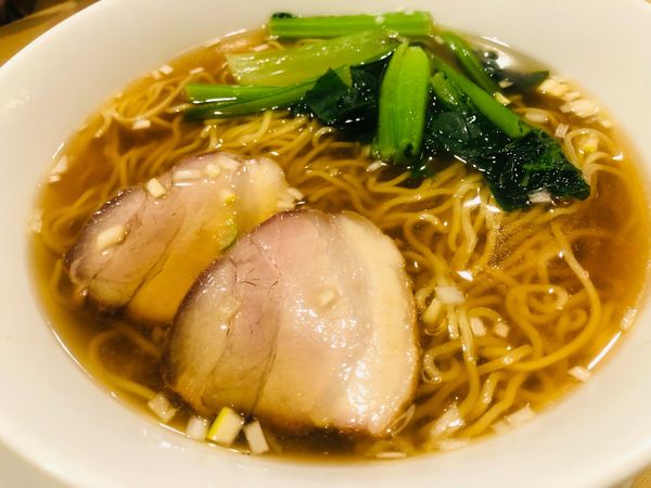 「さっぱり醤油汁そば 950円」@中國新派料理 天安の写真