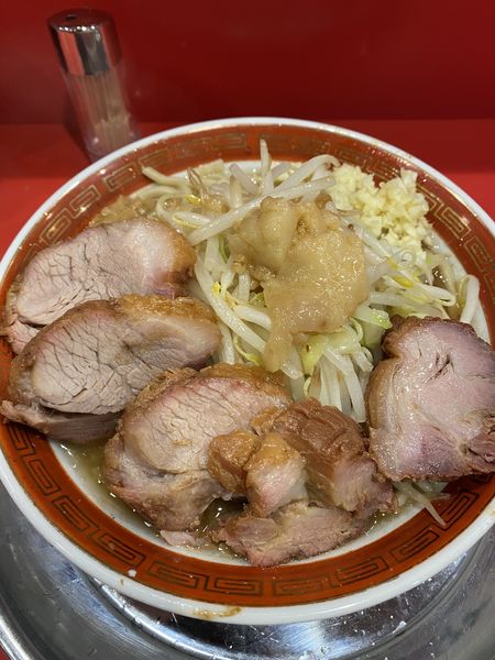 「小ラーメン豚入り」@ラーメンタロー 蒲田の陣の写真