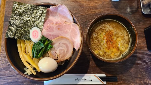 「特製つけ麺(大盛)」@麺屋 真心の写真