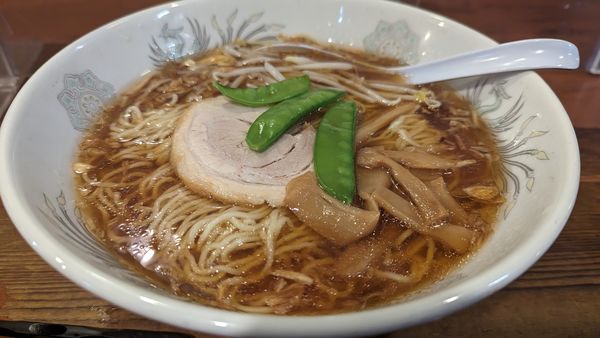 「ラーメン」@かおたんラーメンえんとつ屋 南青山店の写真