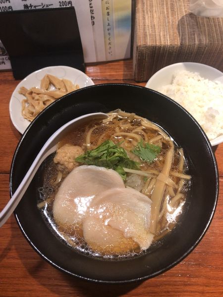 「淡麗鶏そば(醤油)」@鶏そば みた葉の写真