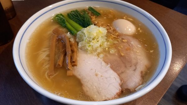 「味玉らぁ麺(塩)」@らぁ麺 すぎ本の写真