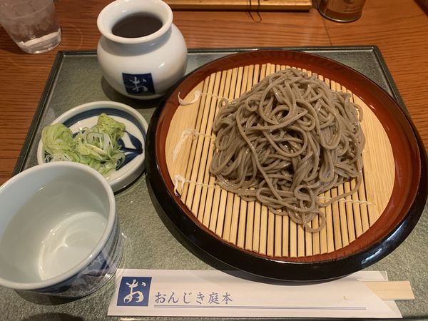 「もりそば 620円」@おんじき庭本 空港店の写真