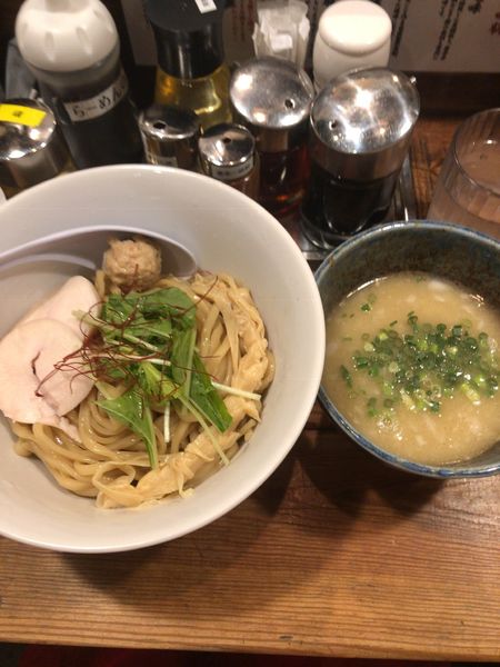 「濃厚鶏つけそば」@鶏そば みた葉の写真