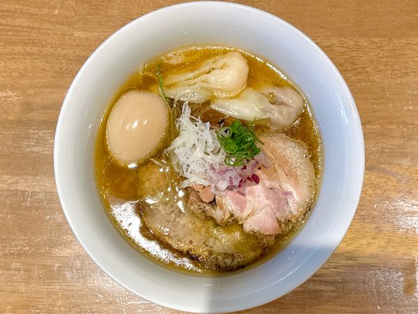 「★らぁ麺(白醤油)🍜¥1,200」@らぁ麺や 嶋の写真