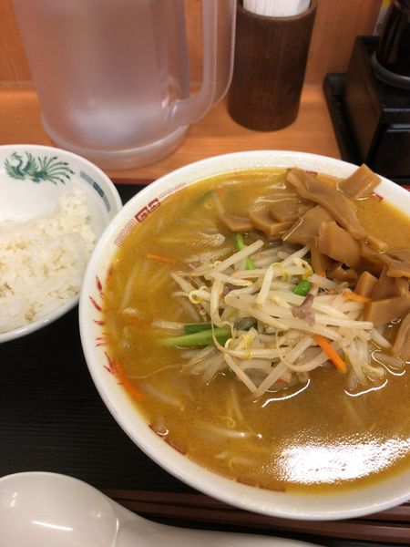 「味噌ラーメン」@熱烈中華食堂 日高屋 イーサイト上尾店の写真
