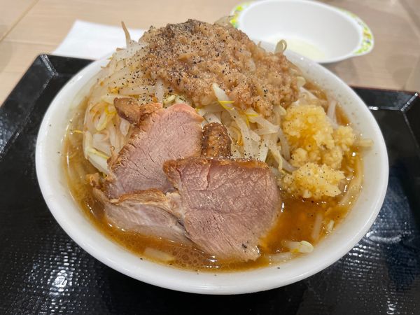 「豚煮干　野菜増し」@江戸前煮干中華そば きみはん ららぽーと豊洲マリーナキッチン店の写真