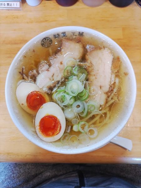 「味玉ラーメン  ﾒﾝﾏ抜き」@手打ち中華蕎麦 麺屋 工藤の写真