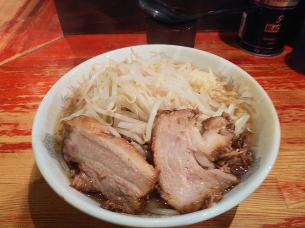 「小ラーメン　にんにくマシ　850円」@ラーメン二郎 会津若松駅前店の写真