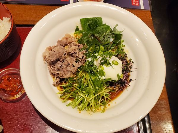 「青冥風まぜそば」@中国料理 青冥 堂島本店の写真